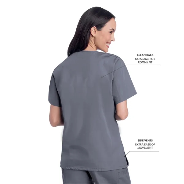 Landau - ScrubZone - Women's Three-Pocket Clean Back V-Ne... - Landau - ScrubZone - Women's Three-Pocket Clean Back V-Ne... - Image 16 of 23