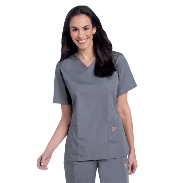 Landau - ScrubZone - Women's Three-Pocket Clean Back V-Ne... - Landau - ScrubZone - Women's Three-Pocket Clean Back V-Ne... - Image 17 of 23