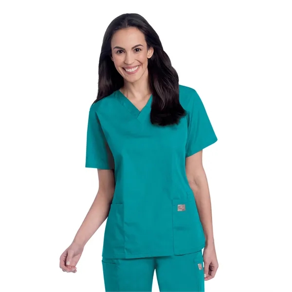 Landau - ScrubZone - Women's Three-Pocket Clean Back V-Ne... - Landau - ScrubZone - Women's Three-Pocket Clean Back V-Ne... - Image 19 of 23