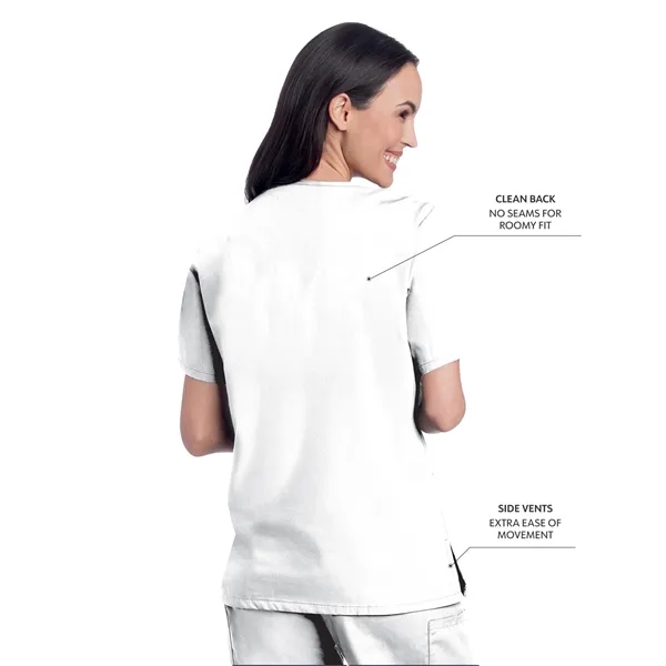 Landau - ScrubZone - Women's Three-Pocket Clean Back V-Ne... - Landau - ScrubZone - Women's Three-Pocket Clean Back V-Ne... - Image 20 of 23