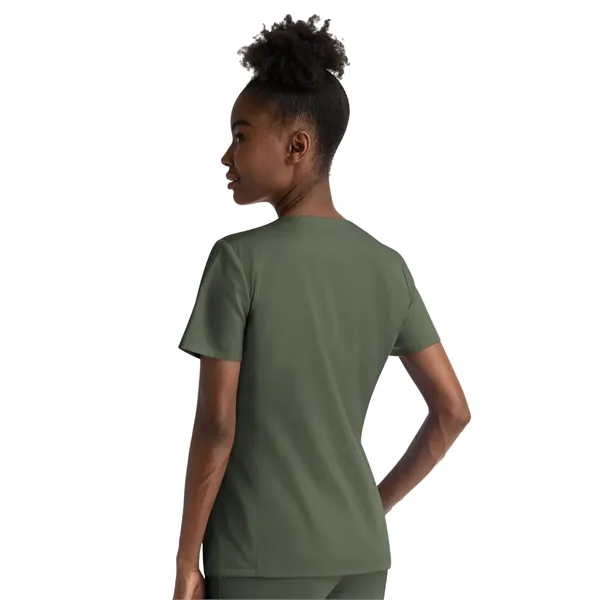 Maevn - Matrix - Women's Three-Pocket Notched Crew Neck Top - Maevn - Matrix - Women's Three-Pocket Notched Crew Neck Top - Image 4 of 7