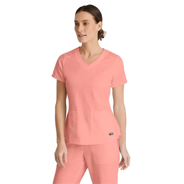Barco - Grey's Anatomy Stretch - Women's Four Pocket V-Ne... - Barco - Grey's Anatomy Stretch - Women's Four Pocket V-Ne... - Image 7 of 37