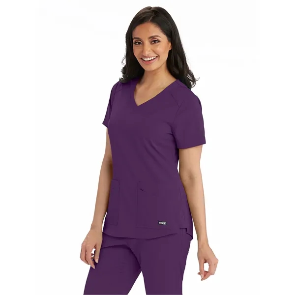 Barco - Grey's Anatomy Stretch - Women's Four Pocket V-Ne... - Barco - Grey's Anatomy Stretch - Women's Four Pocket V-Ne... - Image 11 of 37