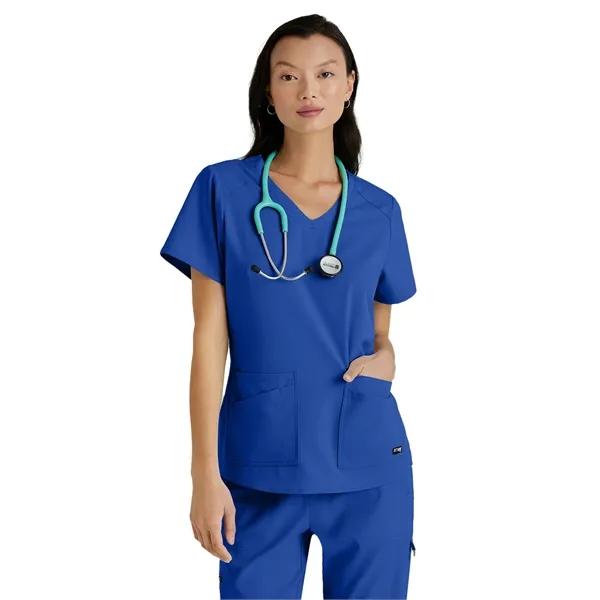 Barco - Grey's Anatomy Stretch - Women's Four Pocket V-Ne... - Barco - Grey's Anatomy Stretch - Women's Four Pocket V-Ne... - Image 13 of 37