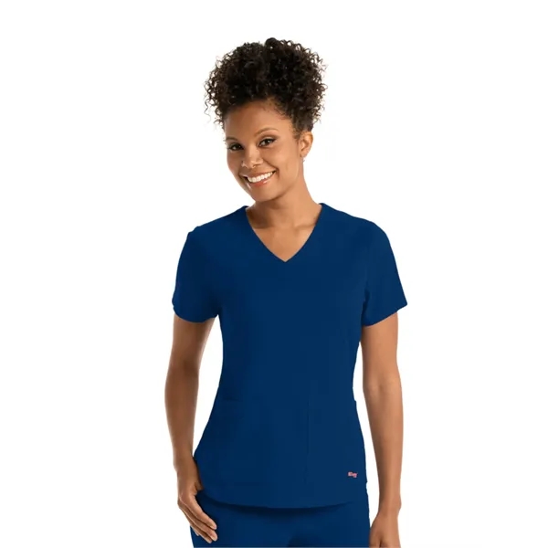 Barco - Grey's Anatomy Stretch - Women's Four Pocket V-Ne... - Barco - Grey's Anatomy Stretch - Women's Four Pocket V-Ne... - Image 17 of 37