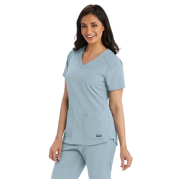 Barco - Grey's Anatomy Stretch - Women's Four Pocket V-Ne... - Barco - Grey's Anatomy Stretch - Women's Four Pocket V-Ne... - Image 19 of 37