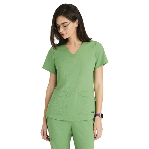Barco - Grey's Anatomy Stretch - Women's Four Pocket V-Ne... - Barco - Grey's Anatomy Stretch - Women's Four Pocket V-Ne... - Image 29 of 37
