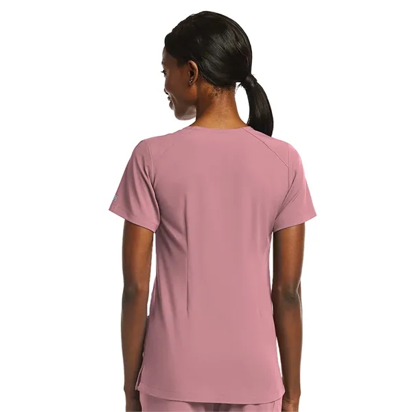 ScrubJoy Originals - Women's Fitted Two-Pocket V-Neck Top - ScrubJoy Originals - Women's Fitted Two-Pocket V-Neck Top - Image 6 of 23