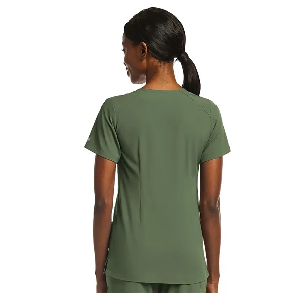 ScrubJoy Originals - Women's Fitted Two-Pocket V-Neck Top - ScrubJoy Originals - Women's Fitted Two-Pocket V-Neck Top - Image 14 of 23