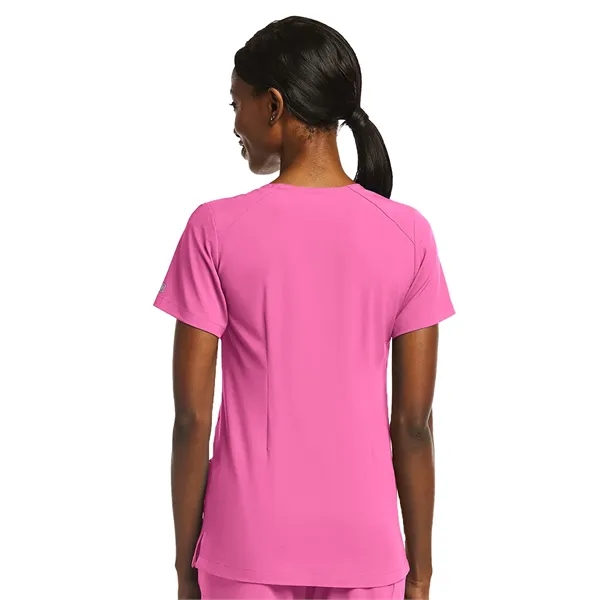ScrubJoy Originals - Women's Fitted Two-Pocket V-Neck Top - ScrubJoy Originals - Women's Fitted Two-Pocket V-Neck Top - Image 18 of 23