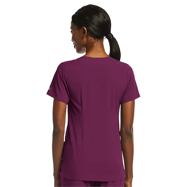 ScrubJoy Originals - Women's Fitted Two-Pocket V-Neck Top - ScrubJoy Originals - Women's Fitted Two-Pocket V-Neck Top - Image 22 of 23
