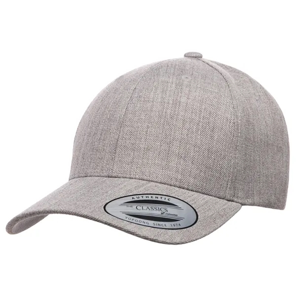 Yupoong 6789M YP Classics Premium Curved Visor Snapback Hat - Yupoong 6789M YP Classics Premium Curved Visor Snapback Hat - Image 5 of 8
