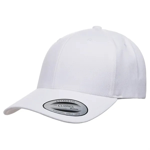 Yupoong 6789M YP Classics Premium Curved Visor Snapback Hat - Yupoong 6789M YP Classics Premium Curved Visor Snapback Hat - Image 3 of 8