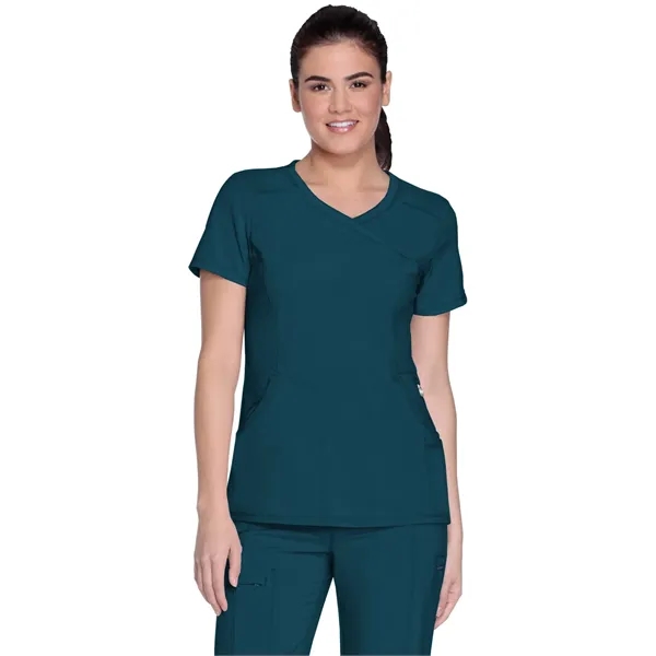 Infinity - Women's 4 Pocket Mock Wrap Top - Infinity - Women's 4 Pocket Mock Wrap Top - Image 3 of 37