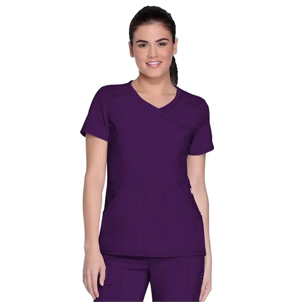 Infinity - Women's 4 Pocket Mock Wrap Top - Infinity - Women's 4 Pocket Mock Wrap Top - Image 9 of 37
