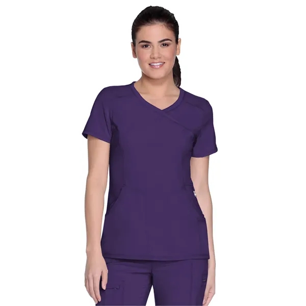 Infinity - Women's 4 Pocket Mock Wrap Top - Infinity - Women's 4 Pocket Mock Wrap Top - Image 13 of 37