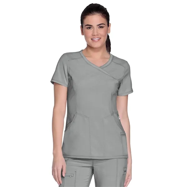 Infinity - Women's 4 Pocket Mock Wrap Top - Infinity - Women's 4 Pocket Mock Wrap Top - Image 15 of 37