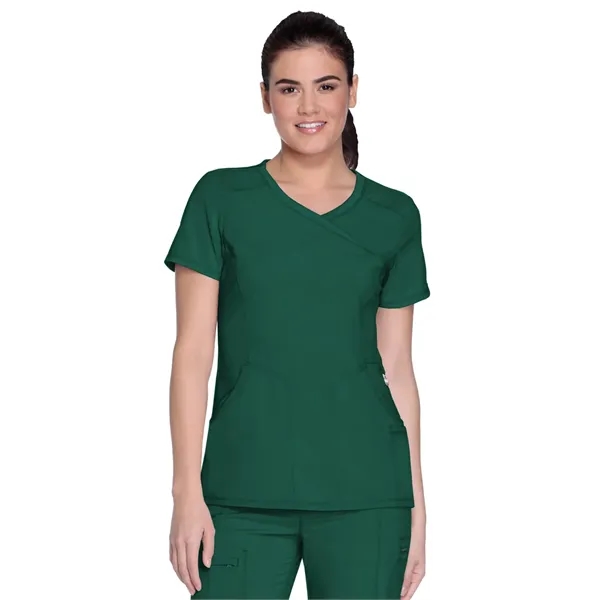 Infinity - Women's 4 Pocket Mock Wrap Top - Infinity - Women's 4 Pocket Mock Wrap Top - Image 17 of 37
