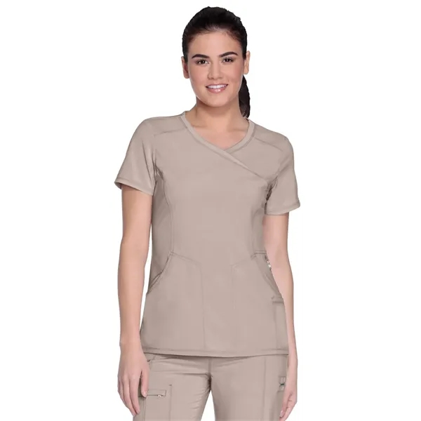 Infinity - Women's 4 Pocket Mock Wrap Top - Infinity - Women's 4 Pocket Mock Wrap Top - Image 19 of 37