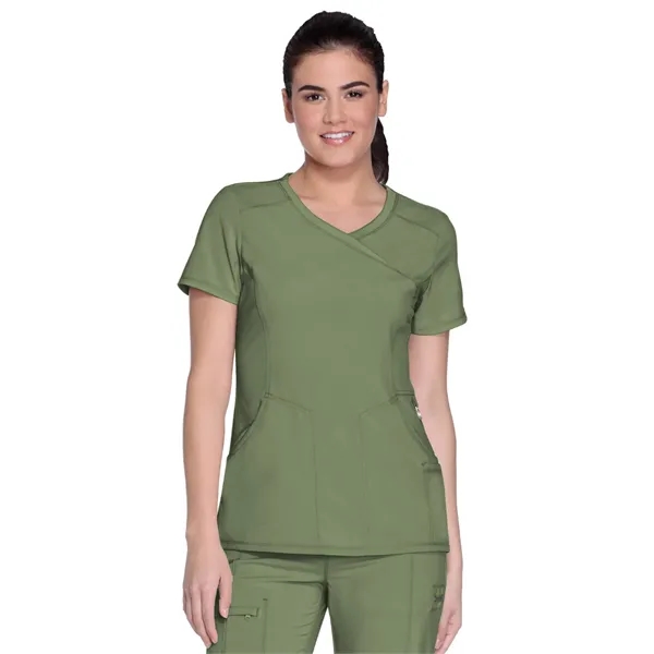 Infinity - Women's 4 Pocket Mock Wrap Top - Infinity - Women's 4 Pocket Mock Wrap Top - Image 23 of 37