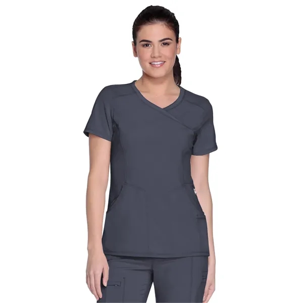 Infinity - Women's 4 Pocket Mock Wrap Top - Infinity - Women's 4 Pocket Mock Wrap Top - Image 25 of 37