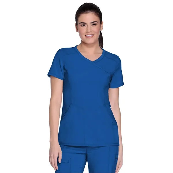 Infinity - Women's 4 Pocket Mock Wrap Top - Infinity - Women's 4 Pocket Mock Wrap Top - Image 29 of 37