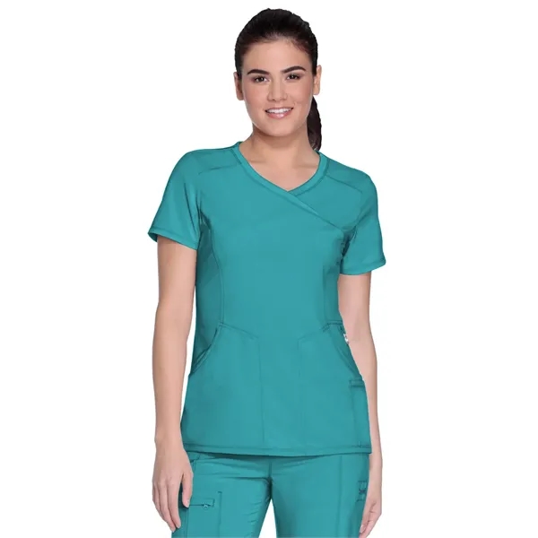 Infinity - Women's 4 Pocket Mock Wrap Top - Infinity - Women's 4 Pocket Mock Wrap Top - Image 31 of 37
