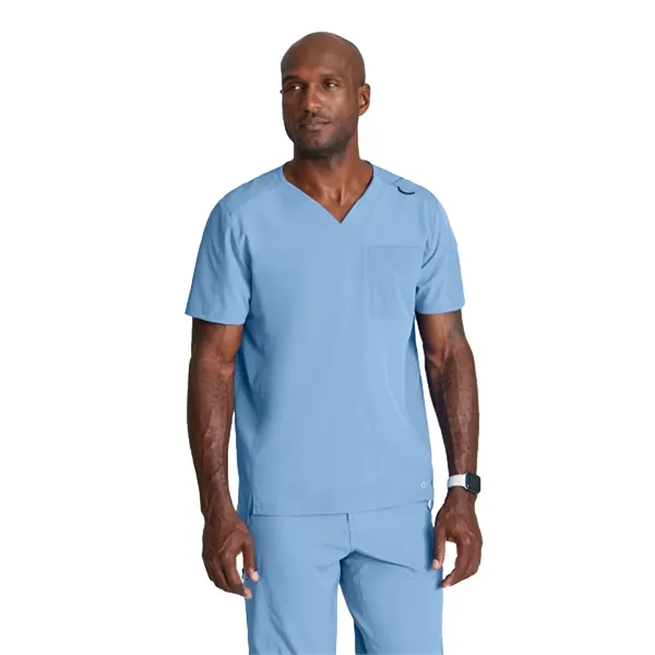 Barco One - Men's Two-Pocket V-Neck Velocity Scrub Top - Barco One - Men's Two-Pocket V-Neck Velocity Scrub Top - Image 5 of 17