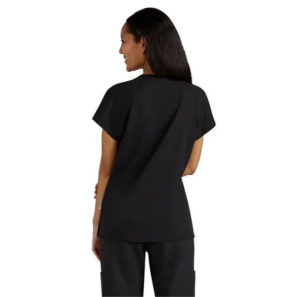 koi - Smiley World - Women's One-Pocket Zipper Neck Ecsta... - koi - Smiley World - Women's One-Pocket Zipper Neck Ecsta... - Image 1 of 11
