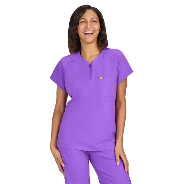koi - Smiley World - Women's One-Pocket Zipper Neck Ecsta... - koi - Smiley World - Women's One-Pocket Zipper Neck Ecsta... - Image 11 of 11