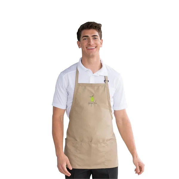 Edwards Industries - Unisex 3-Pocket Bib Apron - Edwards Industries - Unisex 3-Pocket Bib Apron - Image 6 of 8