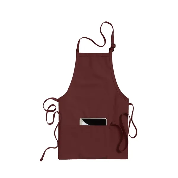 Edwards Industries - Unisex 3-Pocket Bib Apron - Edwards Industries - Unisex 3-Pocket Bib Apron - Image 8 of 8