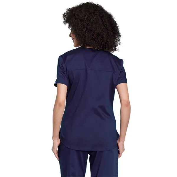 Cherokee - Workwear Revolution - Tuckable V-Neck O.R. Top - Cherokee - Workwear Revolution - Tuckable V-Neck O.R. Top - Image 4 of 13