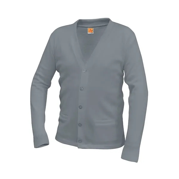 A+ Uniforms Sweaters - Unisex Adult and Youth Cardigan - A+ Uniforms Sweaters - Unisex Adult and Youth Cardigan - Image 5 of 16