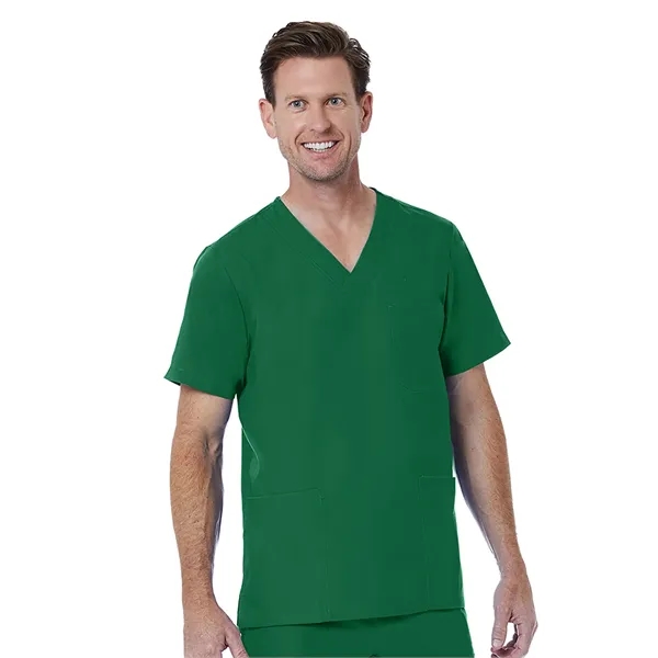 Maevn - Red Panda - Men's 3-Pocket V-Neck Top - Maevn - Red Panda - Men's 3-Pocket V-Neck Top - Image 2 of 7