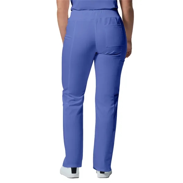 Landau - ProFlex - Women's 5-Pocket Mid-Rise Rib-Knit Ela... - Landau - ProFlex - Women's 5-Pocket Mid-Rise Rib-Knit Ela... - Image 4 of 34