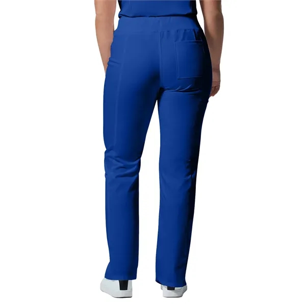 Landau - ProFlex - Women's 5-Pocket Mid-Rise Rib-Knit Ela... - Landau - ProFlex - Women's 5-Pocket Mid-Rise Rib-Knit Ela... - Image 10 of 34