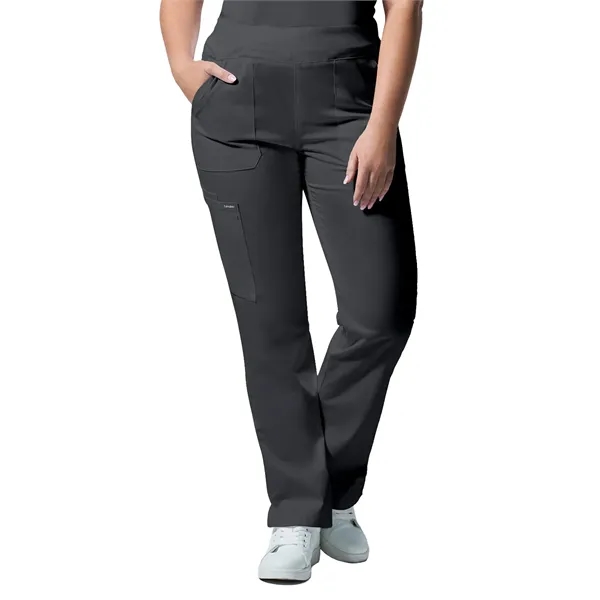 Landau - ProFlex - Women's 5-Pocket Mid-Rise Rib-Knit Ela... - Landau - ProFlex - Women's 5-Pocket Mid-Rise Rib-Knit Ela... - Image 15 of 34