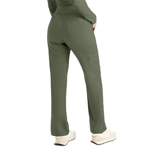 Landau - ProFlex - Women's 5-Pocket Mid-Rise Rib-Knit Ela... - Landau - ProFlex - Women's 5-Pocket Mid-Rise Rib-Knit Ela... - Image 18 of 34