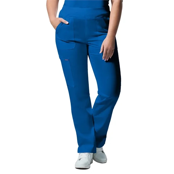 Landau - ProFlex - Women's 5-Pocket Mid-Rise Rib-Knit Ela... - Landau - ProFlex - Women's 5-Pocket Mid-Rise Rib-Knit Ela... - Image 21 of 34