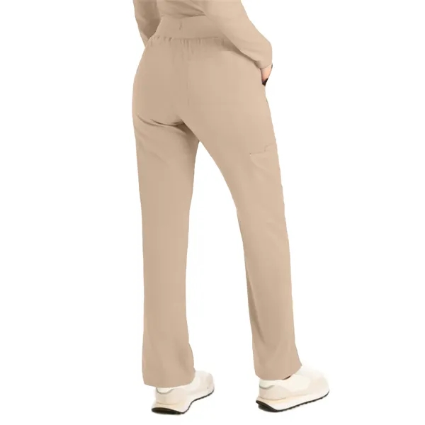 Landau - ProFlex - Women's 5-Pocket Mid-Rise Rib-Knit Ela... - Landau - ProFlex - Women's 5-Pocket Mid-Rise Rib-Knit Ela... - Image 22 of 34