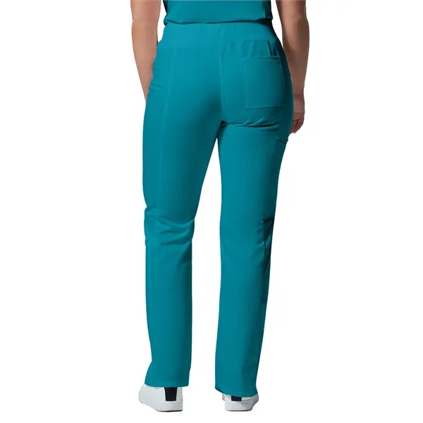 Landau - ProFlex - Women's 5-Pocket Mid-Rise Rib-Knit Ela... - Landau - ProFlex - Women's 5-Pocket Mid-Rise Rib-Knit Ela... - Image 26 of 34