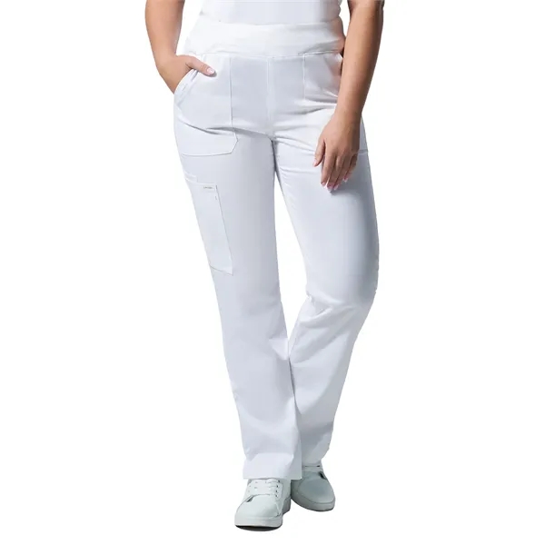 Landau - ProFlex - Women's 5-Pocket Mid-Rise Rib-Knit Ela... - Landau - ProFlex - Women's 5-Pocket Mid-Rise Rib-Knit Ela... - Image 32 of 34