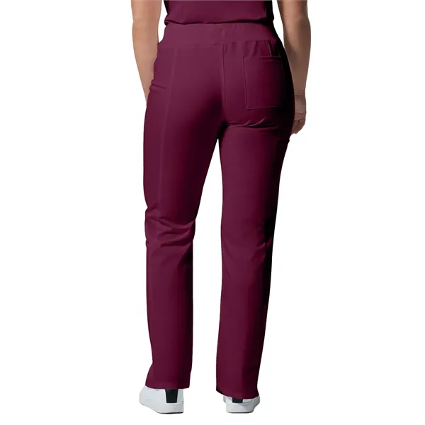 Landau - ProFlex - Women's 5-Pocket Mid-Rise Rib-Knit Ela... - Landau - ProFlex - Women's 5-Pocket Mid-Rise Rib-Knit Ela... - Image 33 of 34
