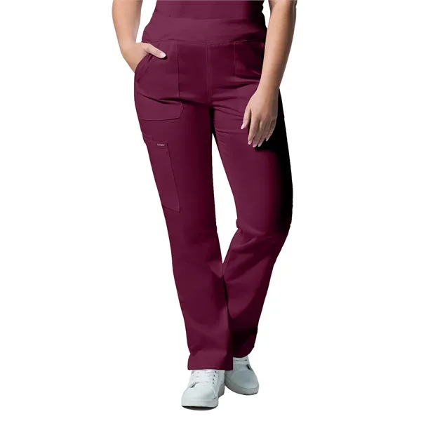 Landau - ProFlex - Women's 5-Pocket Mid-Rise Rib-Knit Ela... - Landau - ProFlex - Women's 5-Pocket Mid-Rise Rib-Knit Ela... - Image 34 of 34