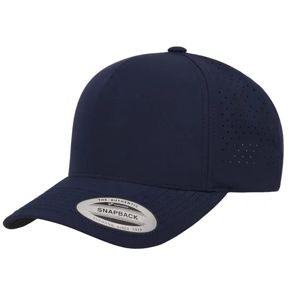 Yupoong 5389AP YP Classics Five-Panel Perforated Hat - Yupoong 5389AP YP Classics Five-Panel Perforated Hat - Image 3 of 4
