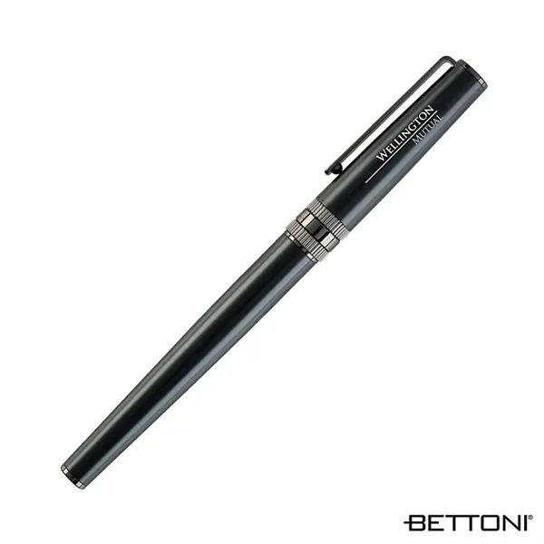Bettoni® Massimo Brass Cap-Off Rollerball Pen - Bettoni® Massimo Brass Cap-Off Rollerball Pen - Image 1 of 2