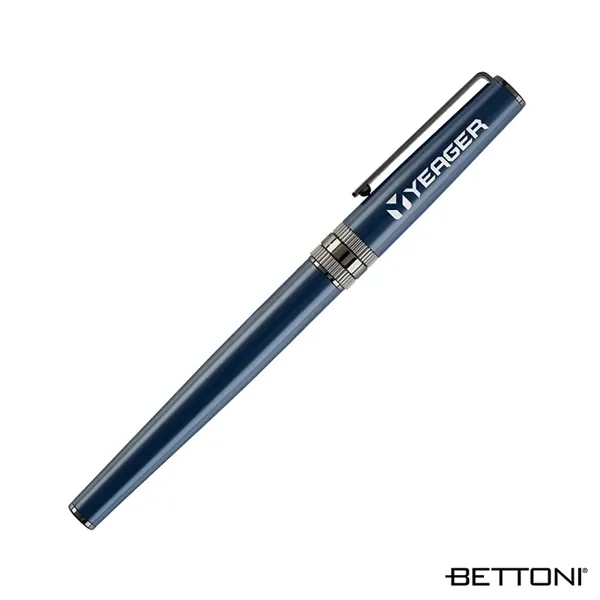 Bettoni® Massimo Brass Cap-Off Rollerball Pen - Bettoni® Massimo Brass Cap-Off Rollerball Pen - Image 2 of 2