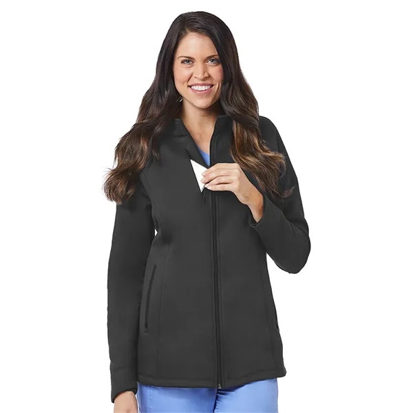 Maevn - Blaze - Women's Three-Pocket Bonded Fleece Jacket - Maevn - Blaze - Women's Three-Pocket Bonded Fleece Jacket - Image 3 of 4