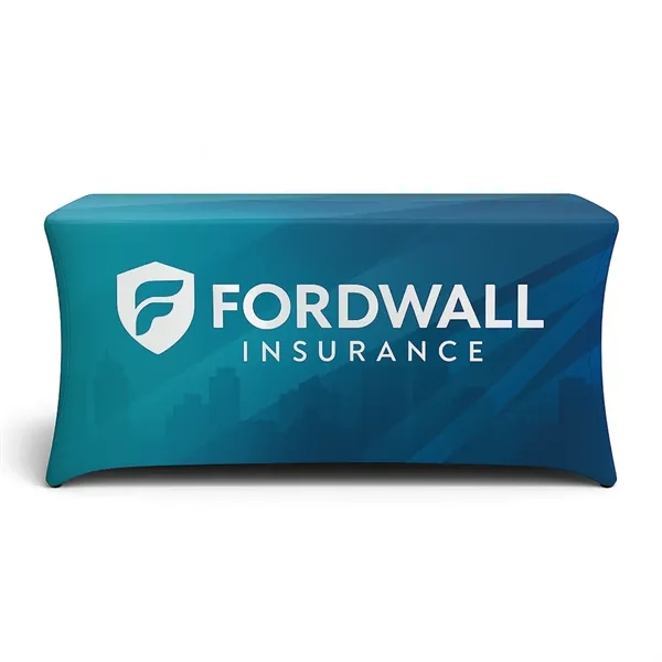 6' Spandex Stretch Table Cover - 6' Spandex Stretch Table Cover - Image 4 of 4